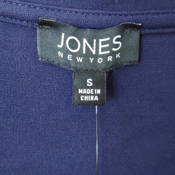 NWT Jones New York T-shirt, Navy, Small - Picture 2 of 6
